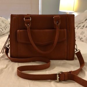Sole Society Tan Faux Leather Purse